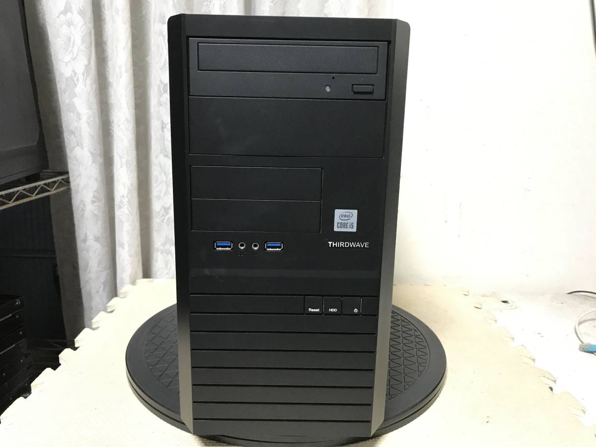M1164 Thirdwave デスクトップPC Core i5-10400 SSD 250GB メモリ8GB Win11 　全国送料無料