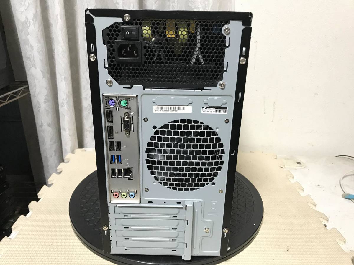 M1164 Thirdwave デスクトップPC Core i5-10400 SSD 250GB メモリ8GB 