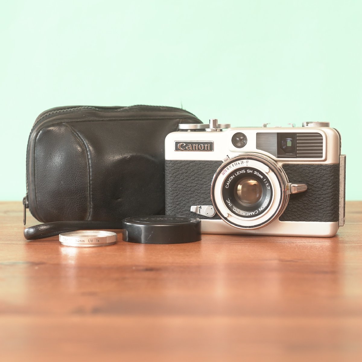EE17 demi Canon フィルムカメラ コンパクト 完動品◎Canon Demi
