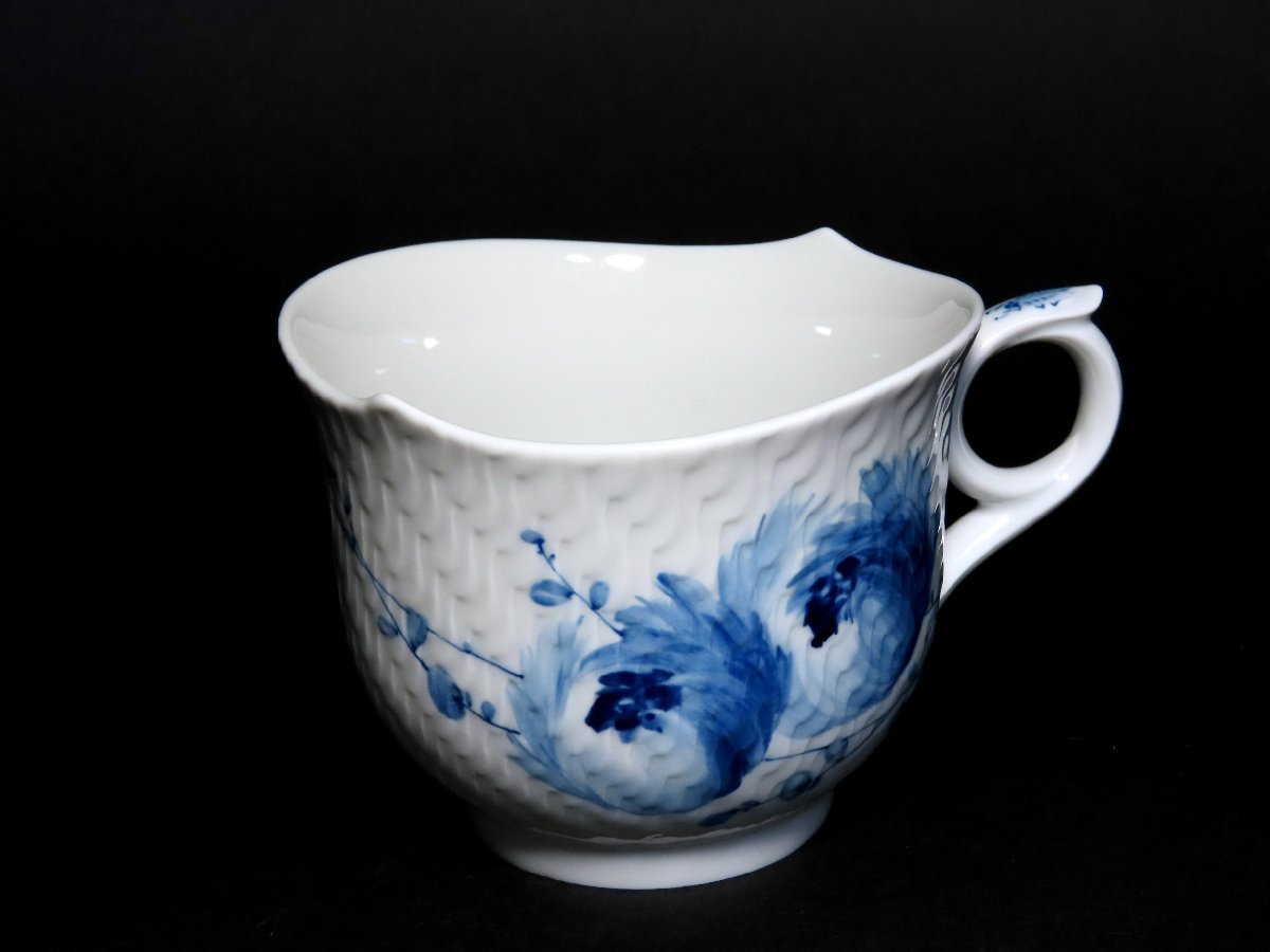 □マイセン マグカップ 青い花 〈同梱対象商品〉