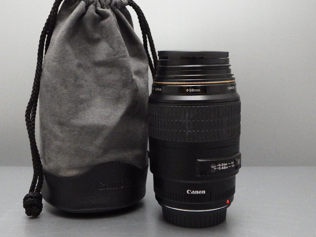 中古】Canon キャノン MACRO LENS EF 100mm f2.8 USM レンズ ケース
