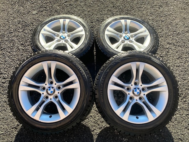 スタッドレスセット BMW純正 ダブルスポーク268 7J-16インチ ET31