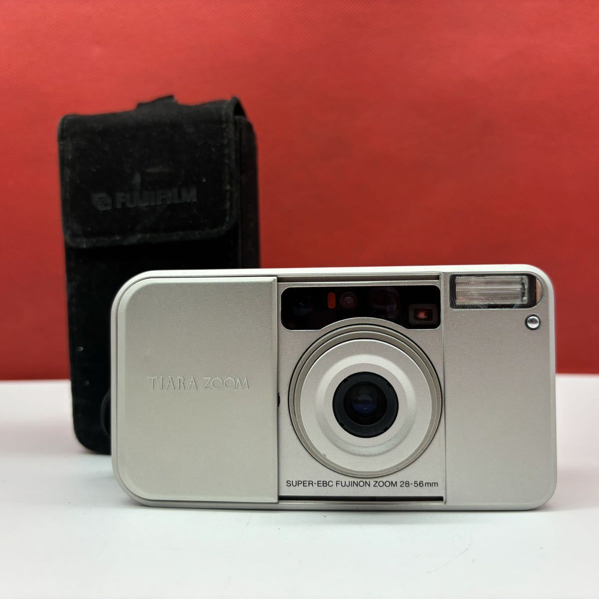 動作OK】FUJIFILM TIARA II コンパクトフィルムカメラ（FUJIFILM tiara 