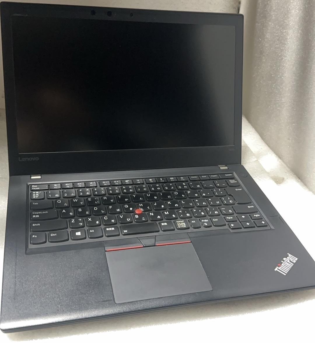 112020　中古ジャンク品　Lenovo-T470　Corei5-7300U・4GB・BIOSできます・起動OK・シミあり・キーボード不良・バッテリー不良