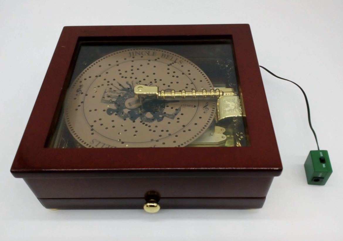 中古品・箱なし】ミスタークリスマス ディスクオルゴール ディスク16枚
