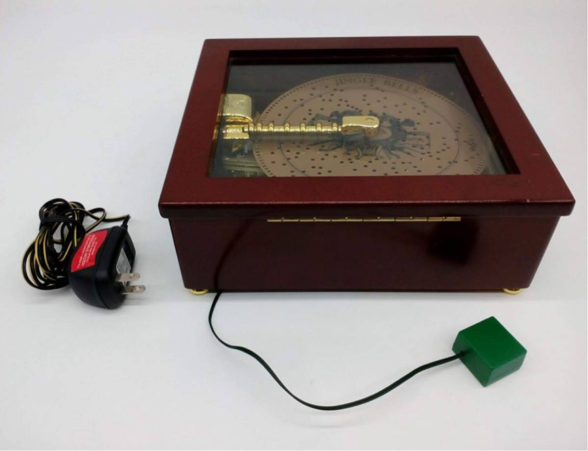 中古品・箱なし】ミスタークリスマス ディスクオルゴール ディスク16枚