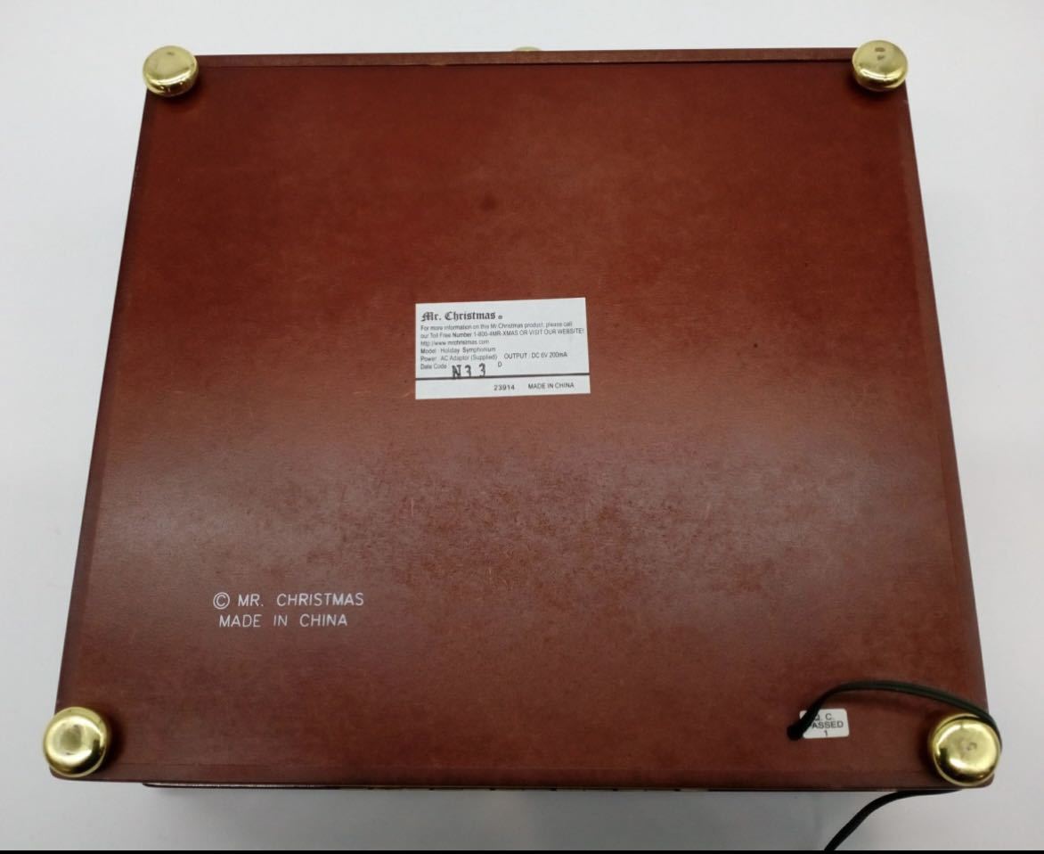 中古品・箱なし】ミスタークリスマス ディスクオルゴール ディスク16枚