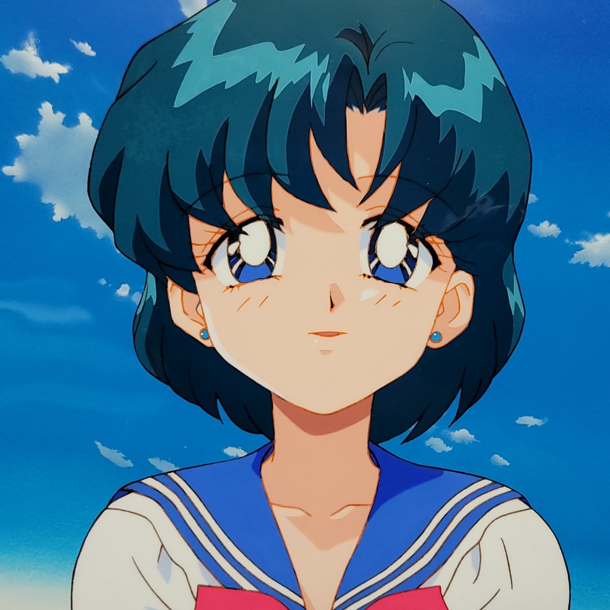 セーラームーン セル画 最高のシーン セーラーマーキュリー 水野亜美
