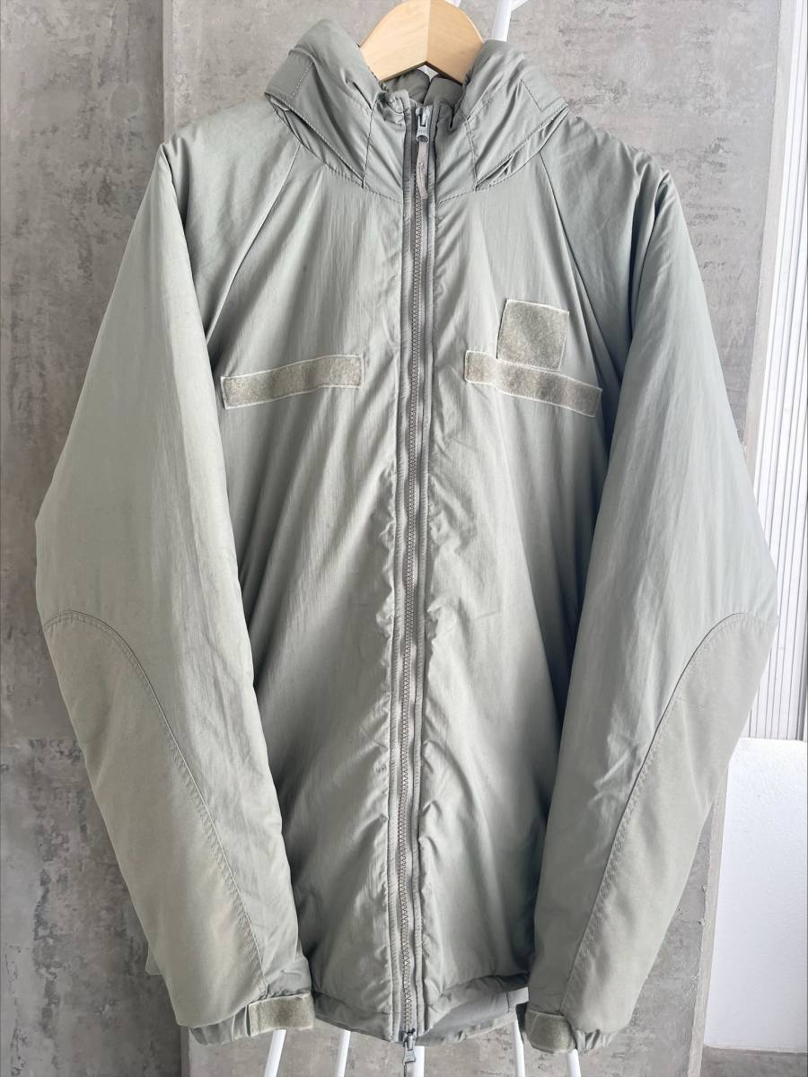 Used 実物 米軍 Primaloft Gen III Level 7 ジャケット ECWCS パーカ プリマロフト Small/Long スモール ロング ワイルドシングス