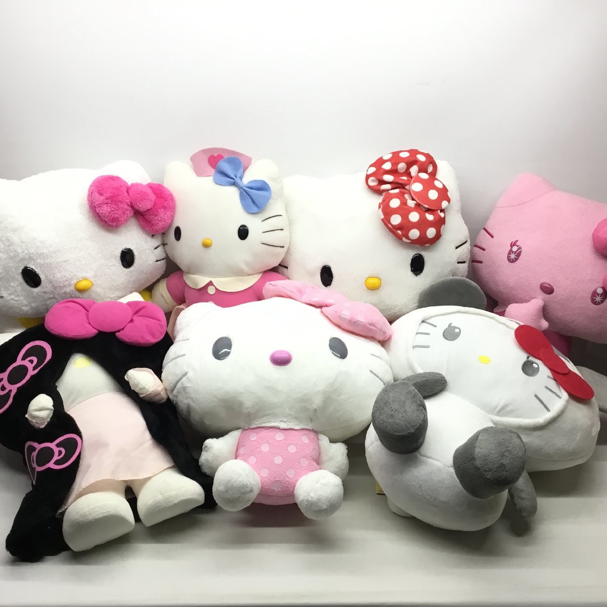 □サンリオ ハローキティ キティちゃん BIGサイズ ぬいぐるみ セット