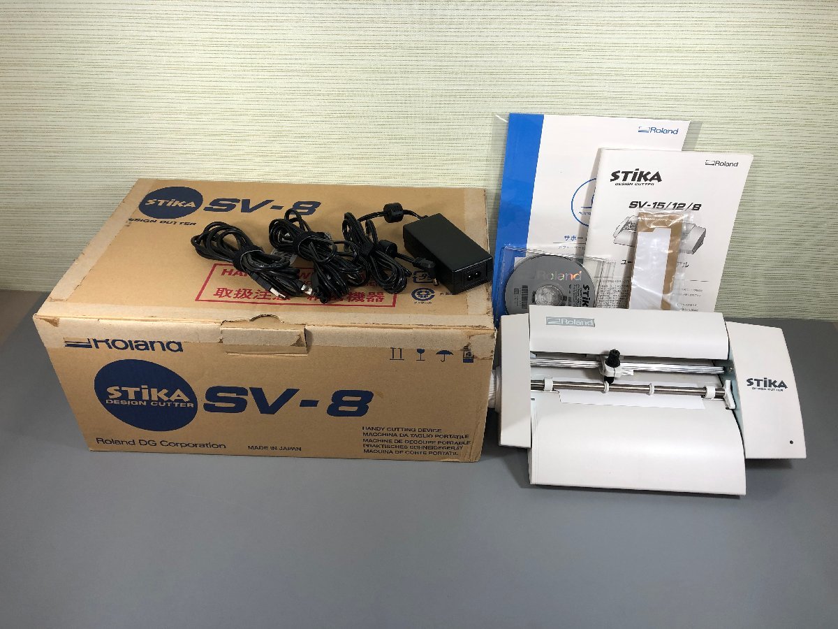 Sv 8 ステカ SV-8 Roland ローランド STIKA ステカ カッティングマシン 