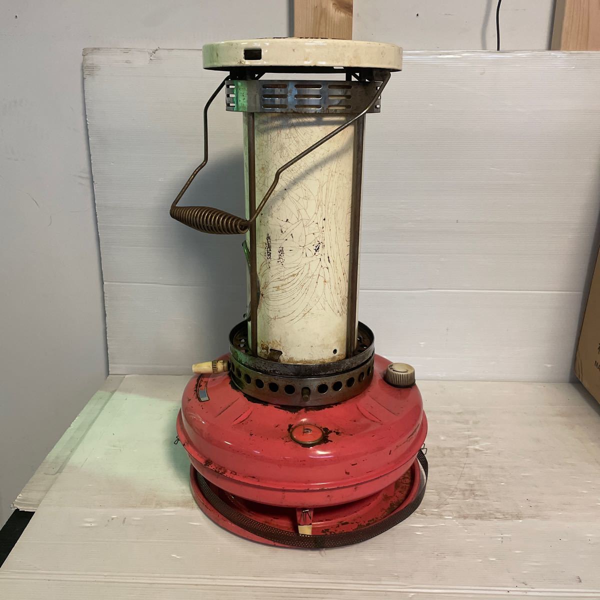 マジックヒル BF-107 Blue Fire アラジン風 石油ストーブ レトロ