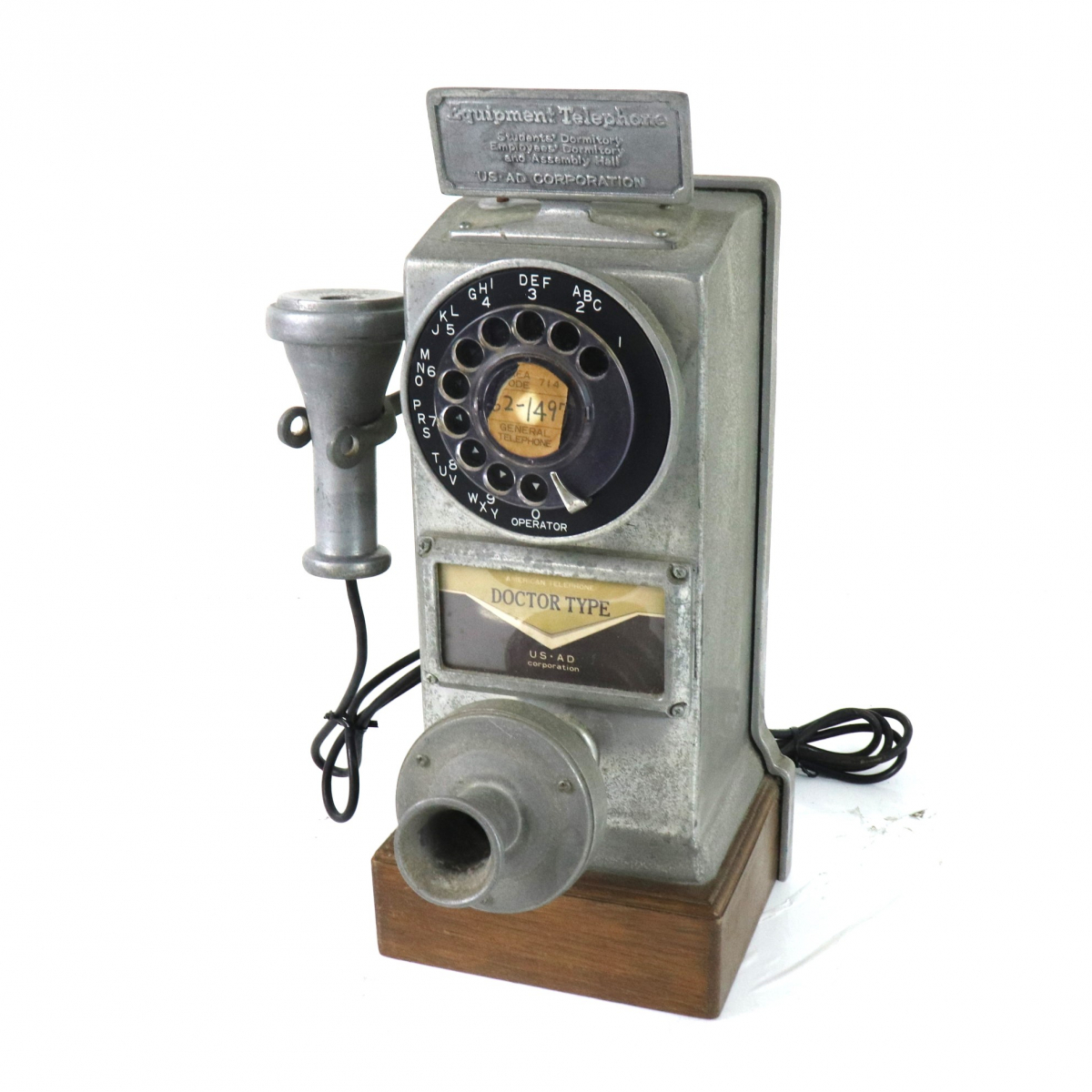 AMERICAN TELEPHONE DOCTOR TYPE ダイヤル式電話