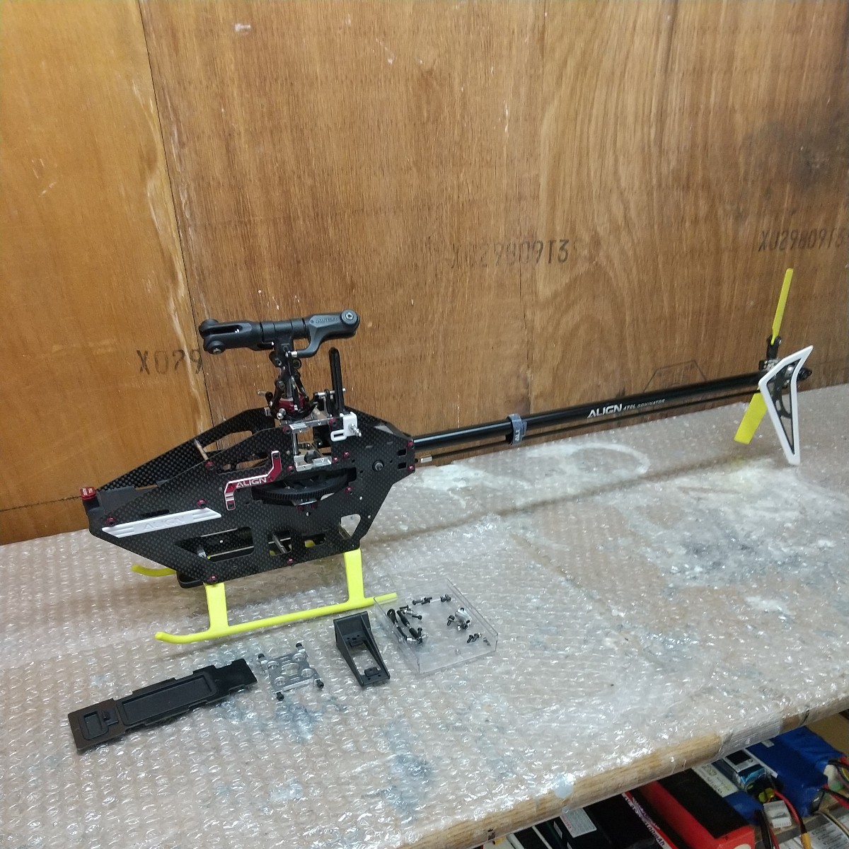 新品 RJX 700サイズ RCヘリコプター用 メインローター カーボン製