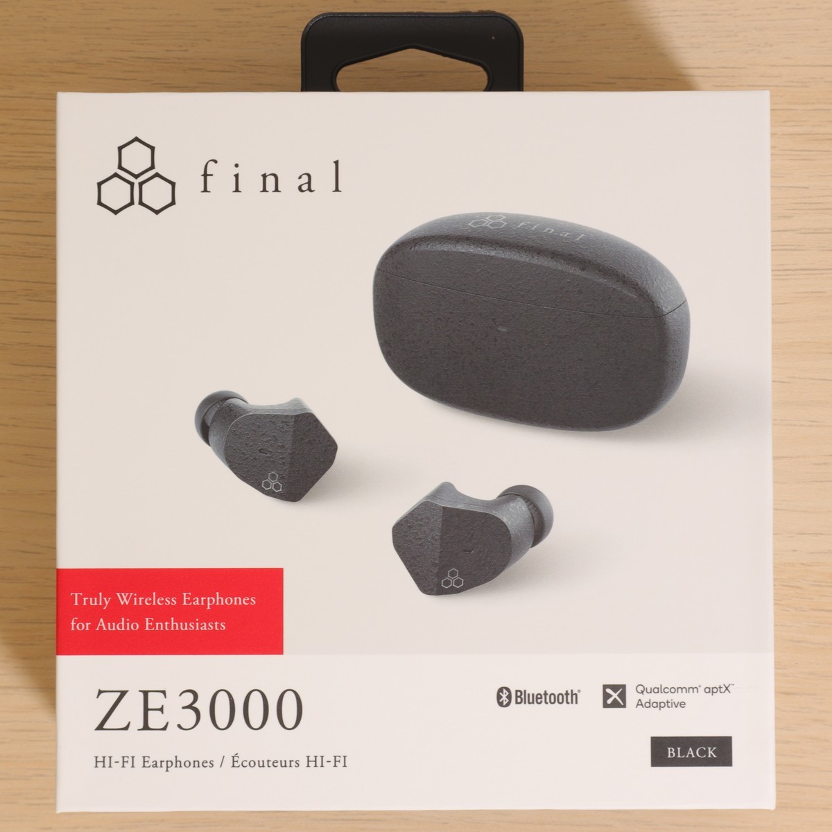 【新品未開封】 final ZE3000 FI-ZE3DPLTW-BLACK ブラック ★送料無料★