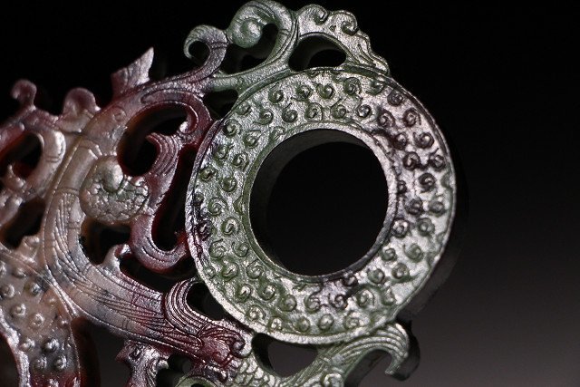 博物館展示品 来歴有 1862 戦国時代 和田玉壁 寸法約14.4cm×約8.5cm