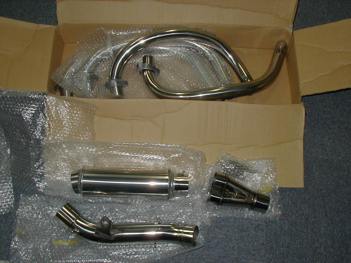 □Z750FXK1000Mk.2□Z系ステンレス手曲げサイレンサーマフラー新品
