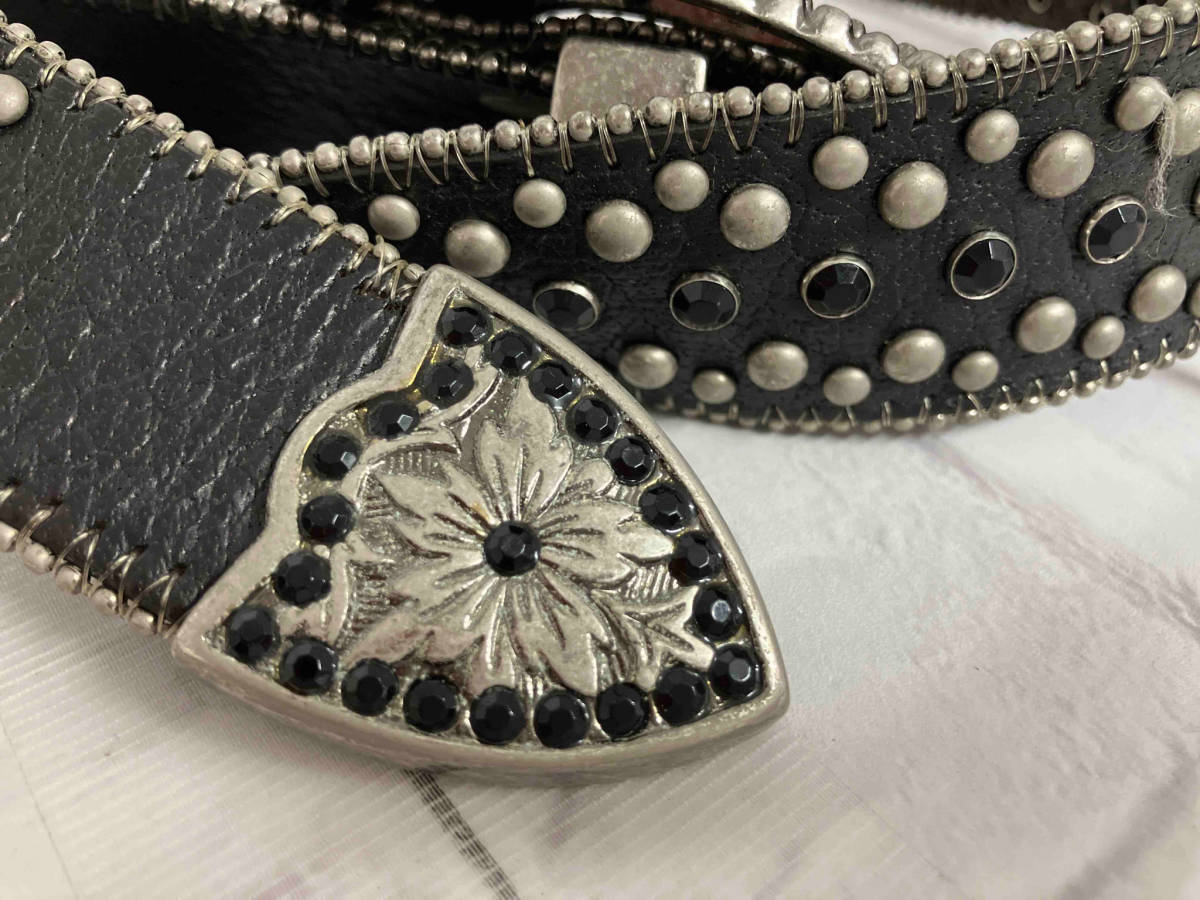 TORNADO MART トルネードマート スタッズベルト ブラック 店舗受取可