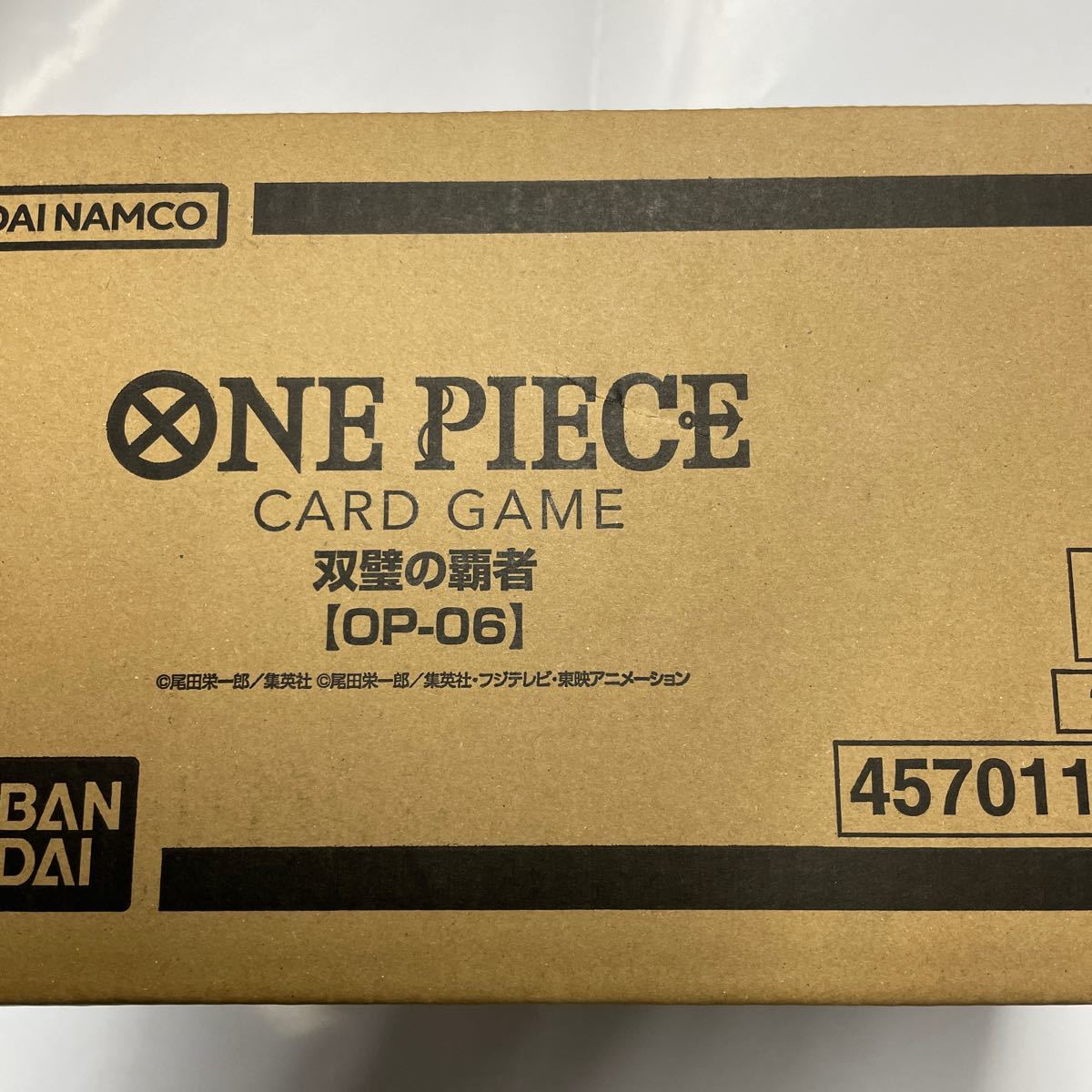 即決☆ONE PIECE ワンピース カードゲーム 双璧の覇者 OP-06 1カートン 
