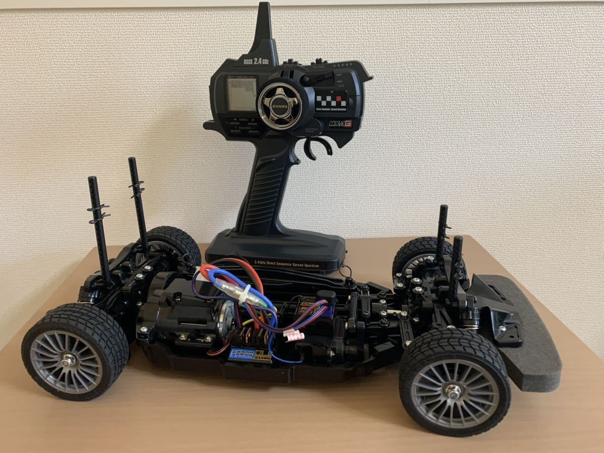 タミヤ ラジコン TT-02シャーシ+サンワMX-3G