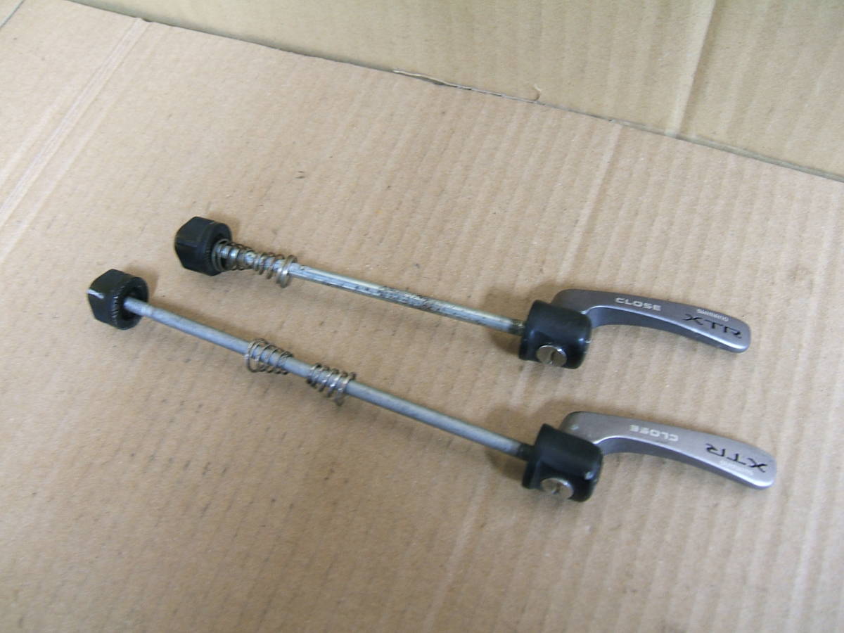 中古 クイックレリーズ前後セット SHIMANO XTR 174 【公式通販】