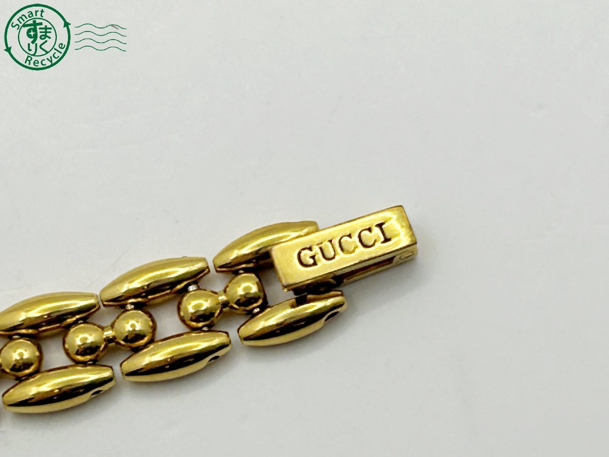 11283485 ◇ GUCCI グッチ チェンジベゼル 11/12.2 白文字盤 ゴールド
