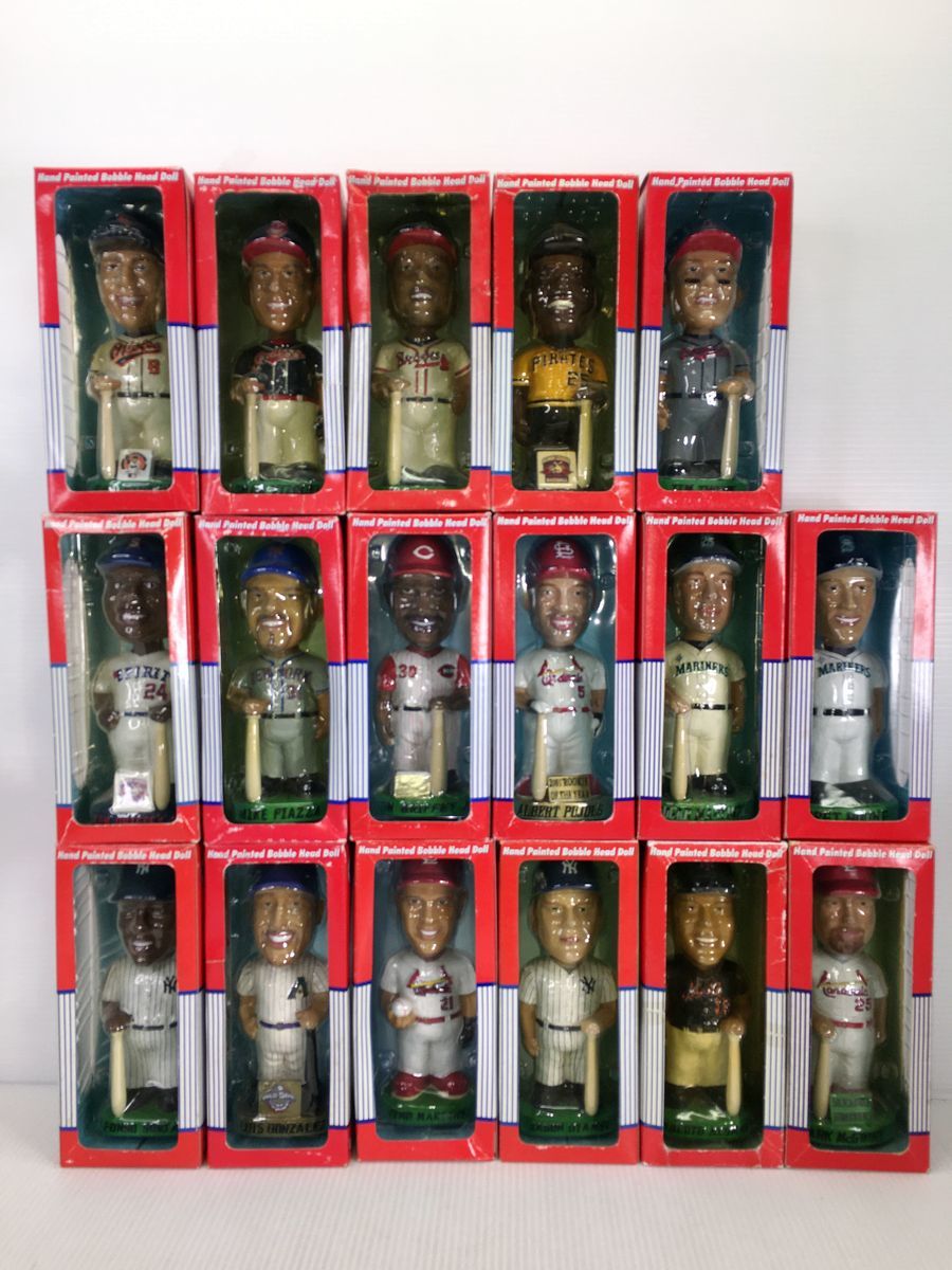 ○【同梱不可】【中古】BOBBLE DOBBLES ボブルヘッド 17体 大量セット バリーボンズ他 2400031159032