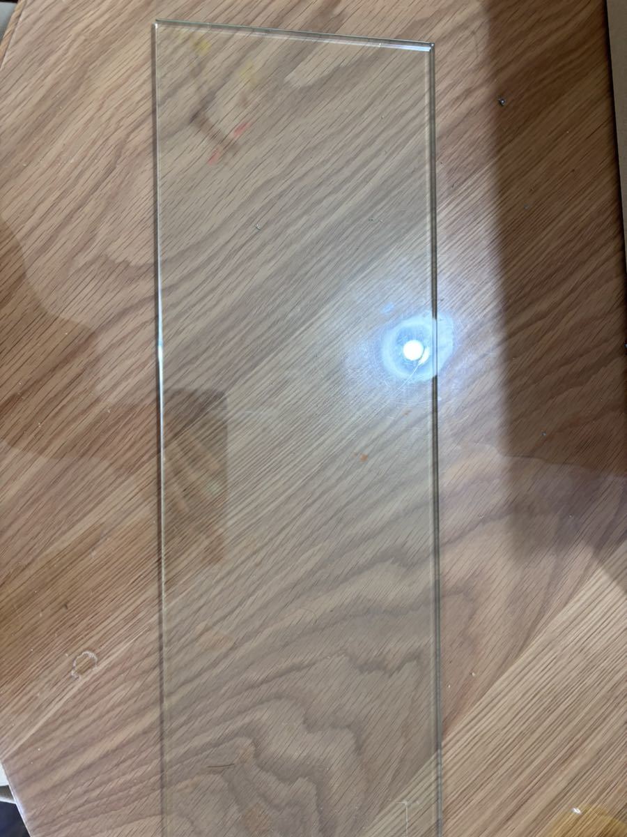 ガラス板　4枚　 445×145×5㎜ 重さ　1枚 793㌘