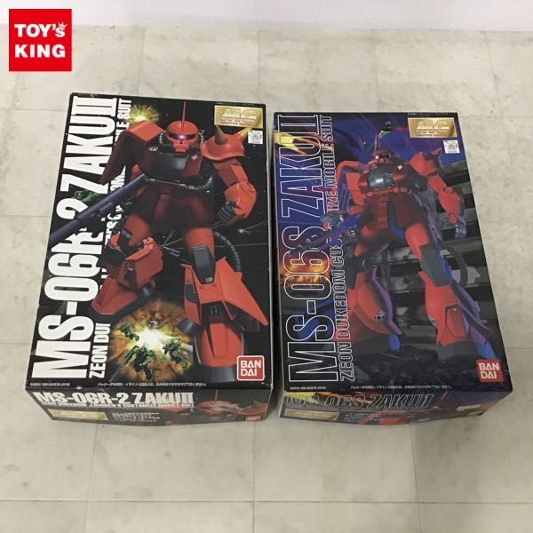 1円〜 MG 1/100 ザクII ジョニー・ライデン少佐機 ザクII