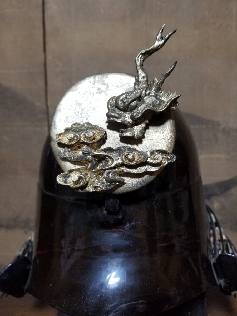 雲龍 鍔 薩摩 龍 鍔 鐔 刀装具 時代武具 日本刀 居合 江戸期 日輪