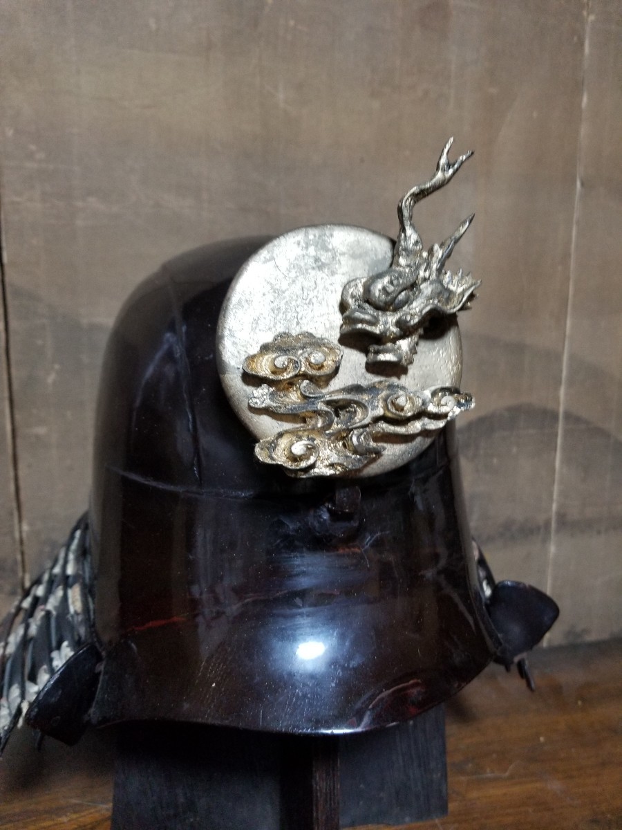 雲龍 鍔 薩摩 龍 鍔 鐔 刀装具 時代武具 日本刀 居合 江戸期 日輪