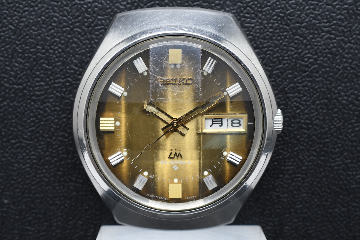 SEIKO LM Ref：5606-7300 セイコー ロードマチック 25石 カットガラス