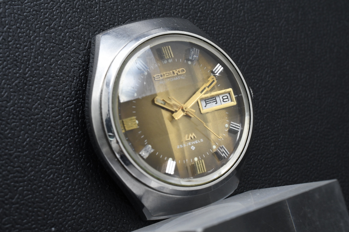 SEIKO LM Ref：5606-7300 セイコー ロードマチック 25石 カットガラス 