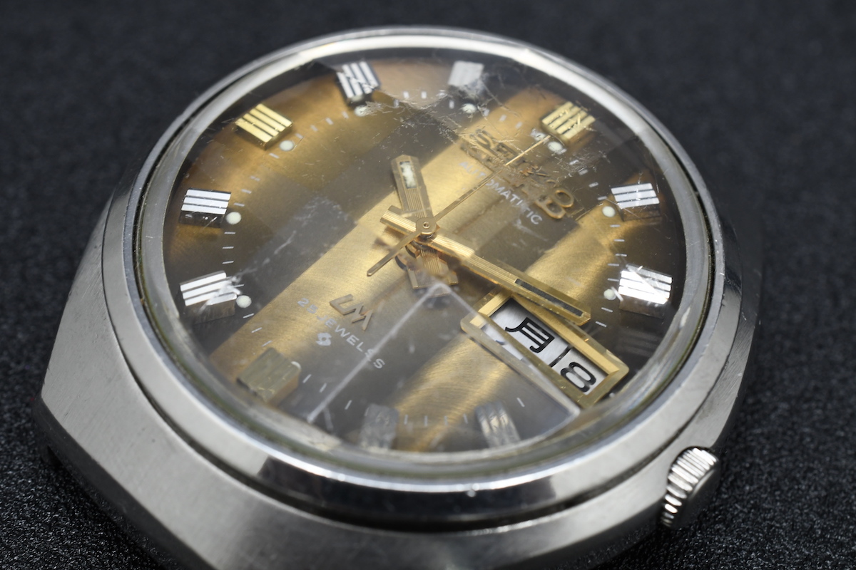 SEIKO LM Ref：5606-7300 セイコー ロードマチック 25石 カットガラス 