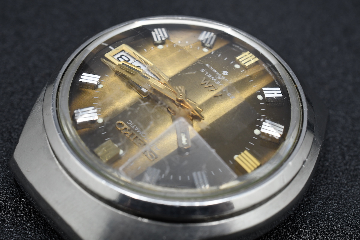 SEIKO LM Ref：5606-7300 セイコー ロードマチック 25石 カットガラス