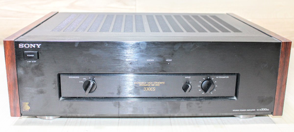 ☆動作品☆ SONY (ソニー) ステレオパワーアンプ TA-N330ES 19J1524