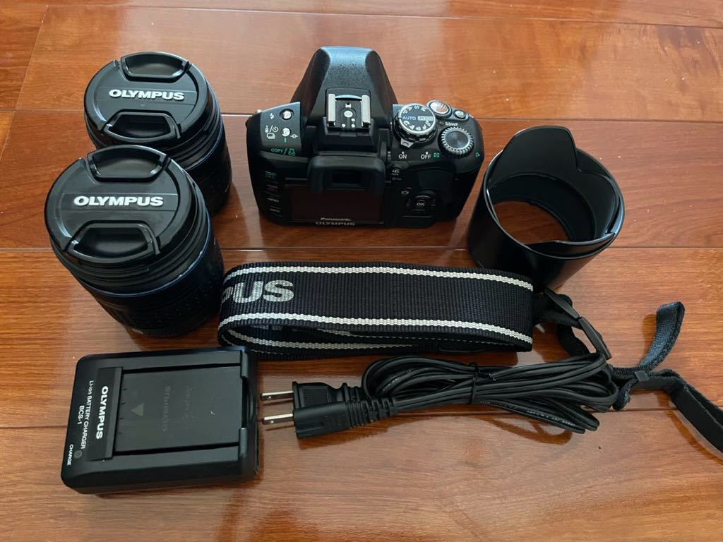 オリンパス OLYMPUS E-410ダブルズームキット カメラ、光学機器