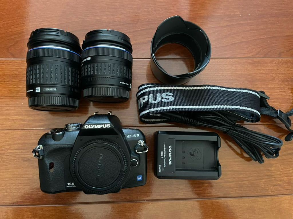 オリンパス OLYMPUS E-410ダブルズームキット カメラ、光学機器