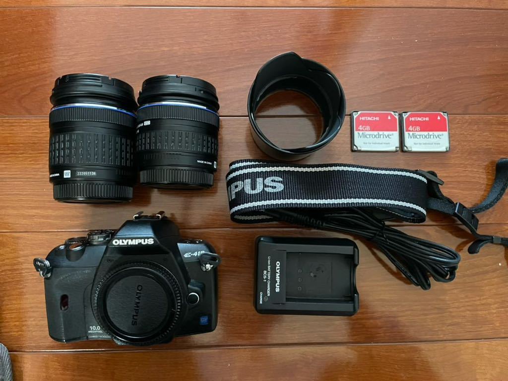 オリンパス OLYMPUS E-410ダブルズームキット カメラ、光学機器