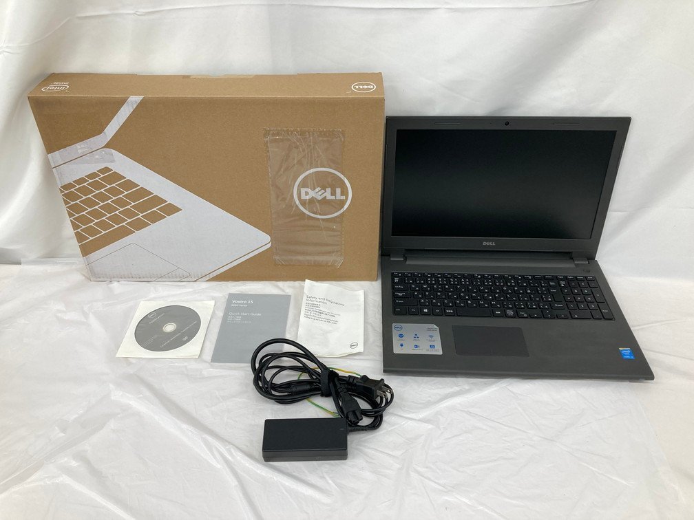 DELLノートパソコン Vostro 15 3000 初期化済 Dell Vostro 15 3000 Series Windows10 / 4GB / 466GB HDD デル ノート