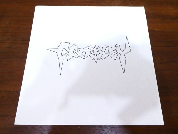 Z-62 CROWLEY THE SCREAM OF DEATH 8inchレコード ELL Record - ELL