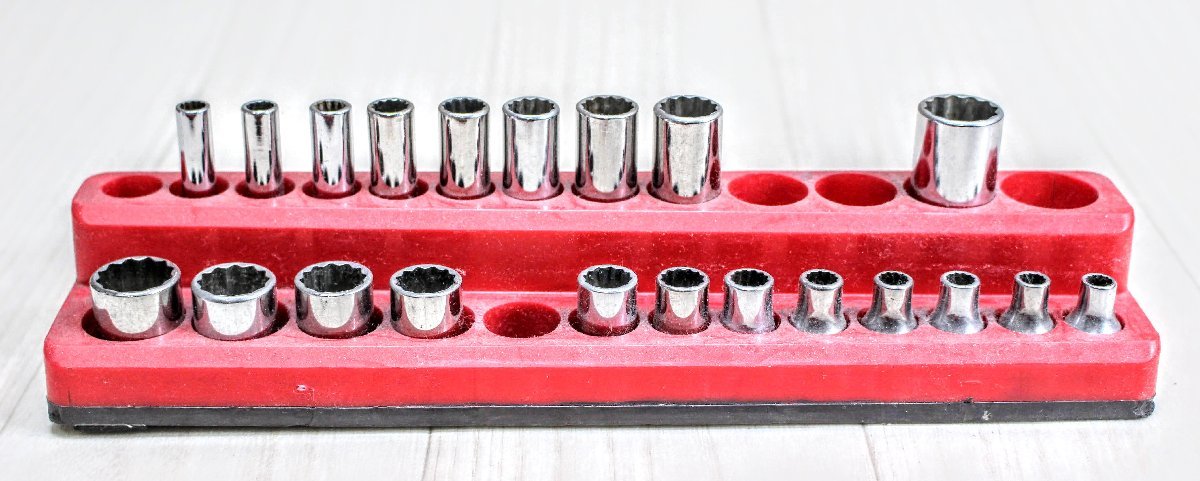 スナップオン（SNAP-ON）フランクドライブ　STMMDI　差し込み口1/4　21点セット　X10A2226