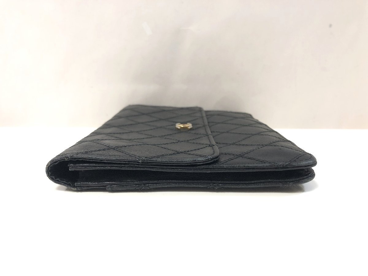 ☆CHANEL CHANEL シャネル ビコローレ クラッチバッグ レザー 黒 