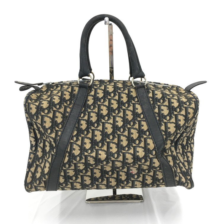 ChristianDior　クリスチャンディオール　ボストンバッグ　トロッター【BKAV3031】