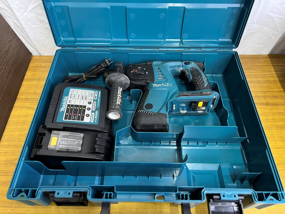 安い，定番人気 完全不動品のためジャンク品 makita マキタ 26mm 充電式ハンマドリル HR261D ジャンクの充電器付 36V 管231127 ARRR(本体)｜売買されたオークション情報、yahooの商品情報をアーカイブ公開 - オークフ ハンマドリル