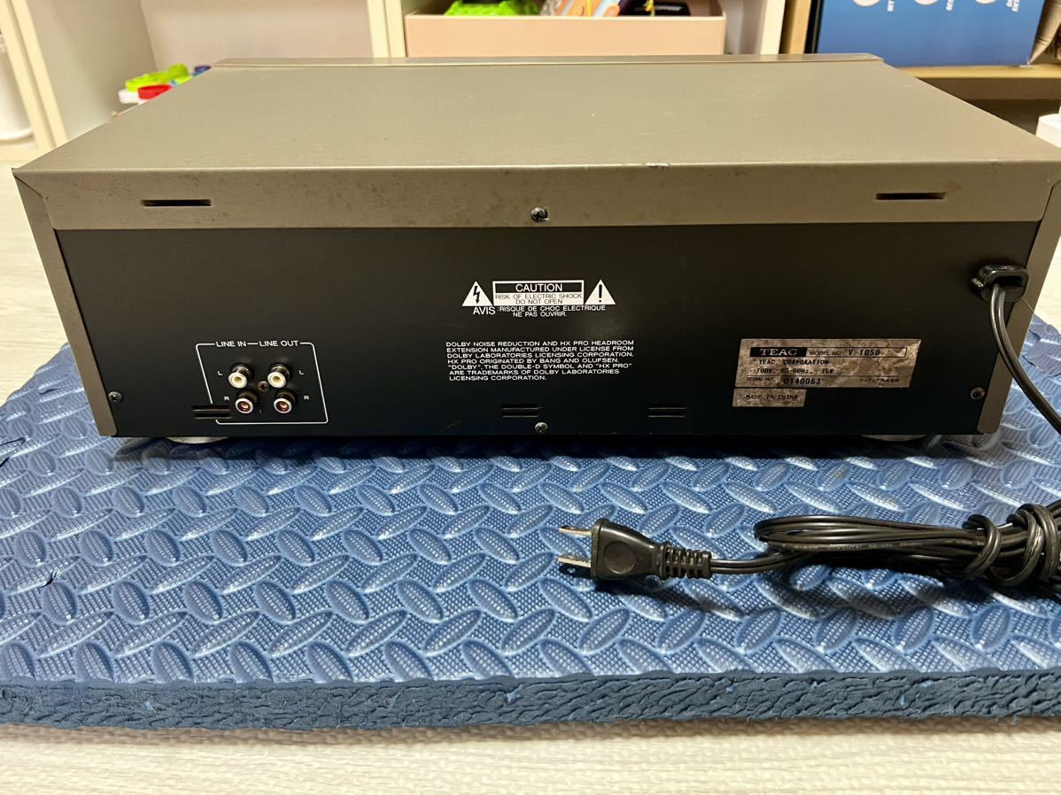 TEAC ステレオ カセット デッキ V-1050 カセットテーププレイヤー