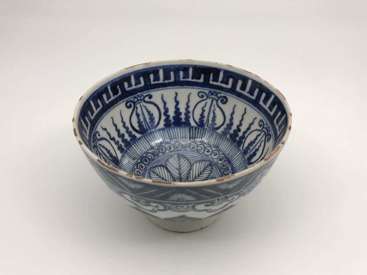 中国明時代 呉須古染付 四方鉢 東さ7-0330① 中国（古染付）｜所蔵品