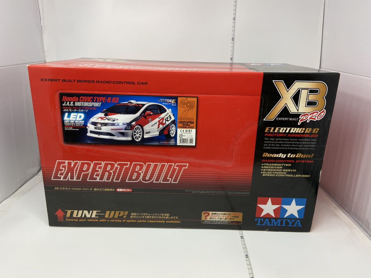 得価，本物保証 . タミヤ XB シリーズ 1/10ホンダ シビック TYPE-R R3 JASモータースポーツ 組み立て塗装済み電動RCカー(レーシングカー)｜売買されたオークション情報、yahooの商品情報をアーカイブ公開 - オーク レーシングカー