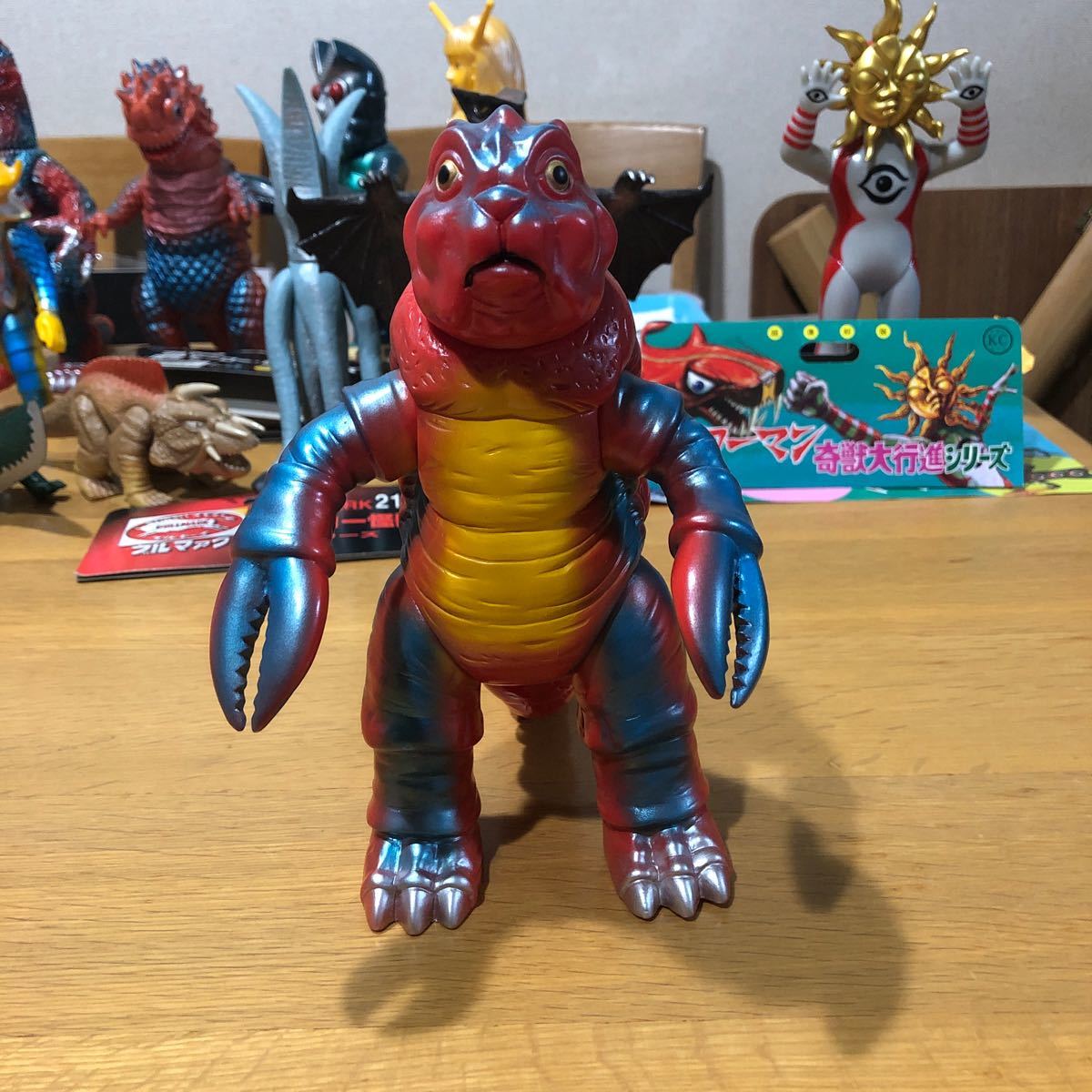 サソギラス「マグマ大使」登場怪獣（ブルマァク復刻）ソフビフィギュア