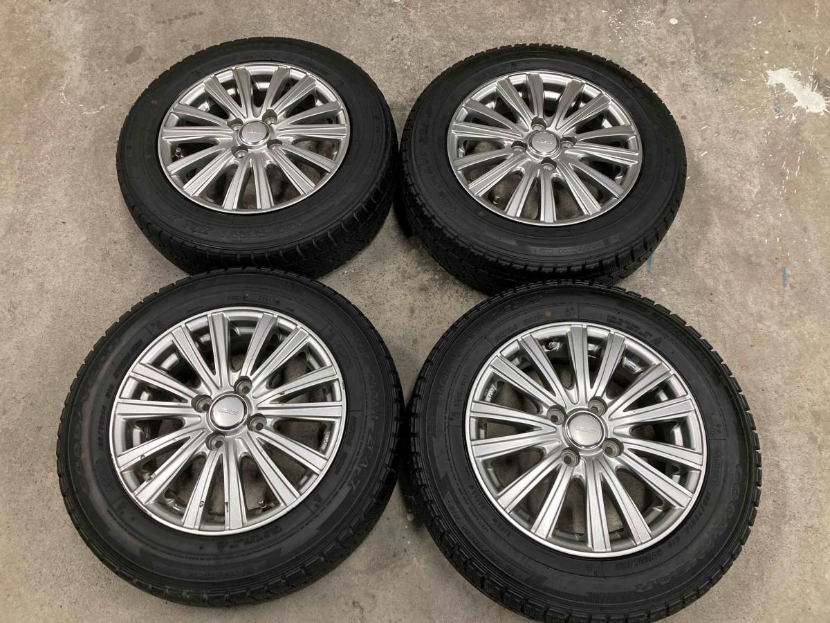 165/70R14 マーチk13 グッドイヤー ICE NAVI ZEAⅡパッソ ヴィッツ